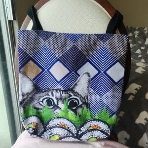 Cat Sushi Tote Bag